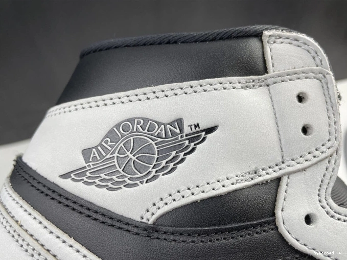 Air Smoke Jordan Grey High 1 Retro Black 555088-035 White Light 0825